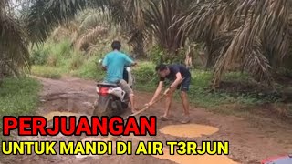 PEEJUANGAN UNTUK MANDI AIR TERJUN 😀😀😂 #shorts