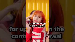 Is BLACKPINK not renewing their contract with YG? #kpop #blackpink #lisa #jennie #jisoo #rosé