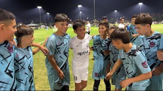 LODI FC & OSCAR SHOW EACH OTHER RESPECT AFTER THE GAME