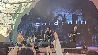 COLDRAIN - VENGEANCE & Cut Me & No Escape LIVE at Love Chips Festival in Incheon, Korea Sep,29, 2024