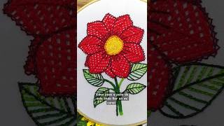 Mira el vídeo completo en mi canal #embroidery #bordadoamano #bordadosfaciles #embroiderypatterns