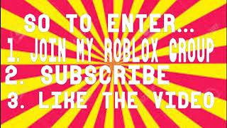 200 ROBUX GIVEAWAY (JOIN MY ROBLOX GROUP IN DESC!!!)