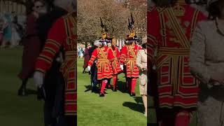 Man Nearly Knocked Down By Royal Guards Marching #thekingsguard