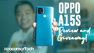 GIVEAWAY | Oppo A15s Full Review and Unboxing