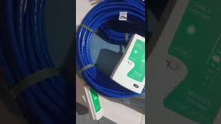 Ethernet Cable With Metal Shielded RJ45 Testing Connectivity | #shortvideo | #shorts