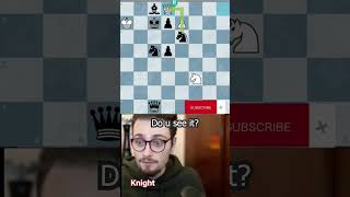 killer knight 🔥😮 Queen sacrifice👑‼️#chess #chesspuzzle #chessgame #chesstricks #chesstactics #shorts