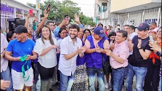 En Las Flores celebrarán Año Nuevo con 237 metros de nuevas vías pavimentadas