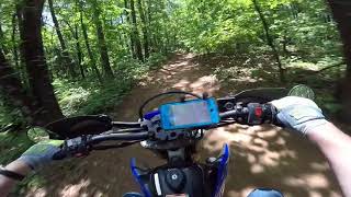 exploring on a wr250r