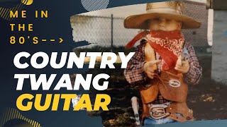 SOUND GOOD BY YOURSELF - TABS lesson Country Twang Guitar