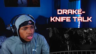 Drake - Knife Talk (Official Video) ft. 21 Savage, Project Pat REACTION!!!