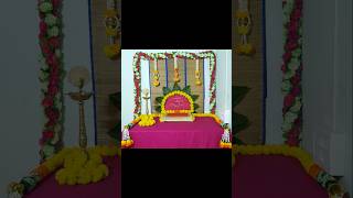 चटई पासून बनवा सुंदर गणपती decoration | Zero budget Ganesh Chaturthi Backdrop Decoration for home