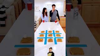 Peanut Butter Jelly Tic Tac Toe! adi fishman, challenge, challenges, first to, #shorts