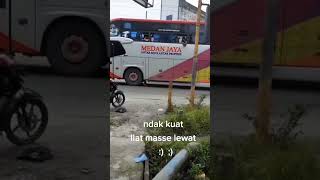 bus sngat ramai simpati star scania,medan jaya,halmahera,pmh,satu nusa