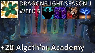 +20 Algeth'ar Academy (Fortified) | Preservation Evoker PoV M+ | Dragonflight Mythic Plus