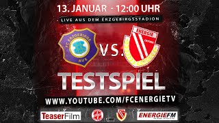 FC Energie Cottbus | LIVESTREAM Testspiel FC Erzgebirge Aue vs. FC Energie Cottbus