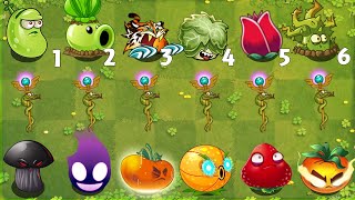 Pvz 2 Gameplay - Which Plant Use 1 Plant Food Can Kill 40 Roman Healer Staff ？- Who Will Win ？