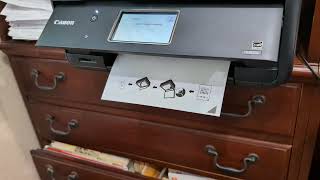 Canon TR8620a printer unbox set up by froggy