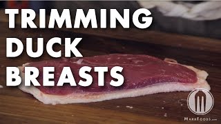 Duck Butchery - Trimming Duck Breasts Video