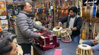 Shibu ji & Chetan ji 🔥 Ultimate GHAZAL Session at Jamuna Music, Chandigarh