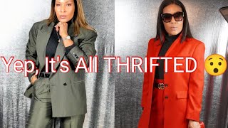 How To Look Expensive In THRIFTED Clothes! Save Your COINS Girl💃💃