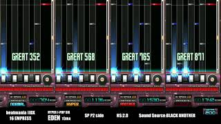 [beatmania IIDX 16 EMPRESS] EDEN [SP All Difficulties]