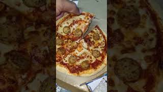 Chicken Sausage Pizza | #shorts #youtube #youtubeshorts #pizza #dominos #trending #viralvideo