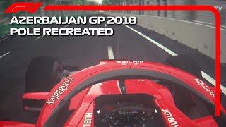 Azerbaijan GP 2018 Pole Lap Recreated | Assetto Corsa