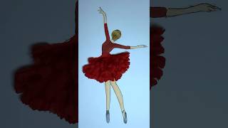 Ballerina Creative Art #ballerina #creativeart #satisfying #viral