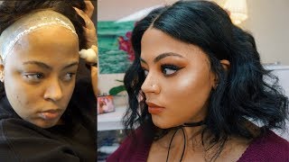 WIG101 | How I Put On My Lace Front Wig Using Bold Hold Glue + Glue Removal