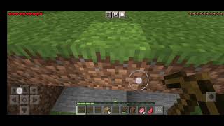 Playing minecraft trial