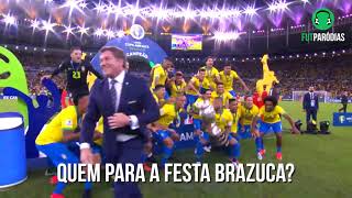 Brasil é campeão da copa América | paródia facilita - Kevinho