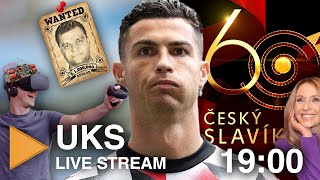 Český slavík, Ronaldův rozhovor, nejhledanější Čech, smrtící VR a další | UKS Live