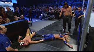 Six-Person Intergender Tag Team Match (Chuck Palumbo Goes Crazy): WWE SmackDown January 25, 2008 HD