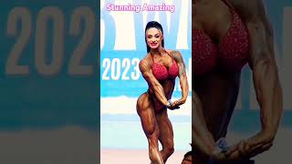 Stunning, Amazing female bodybuilding posing router#shorts #bikini#npc#womensphysique#figure#short