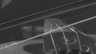 Bowed Violin string in slow Motion..!