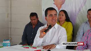 Armando Carmona Candidato del Partido Verde  presenta propuestas para Zitácuaro