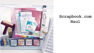 Scrapbook.com Haul