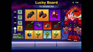 What do I get for 11 lucky board spins?