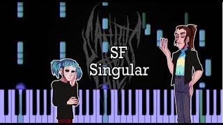 Салли Фейс - Singular (Синтезия) Кавер на пианино (см. описание)