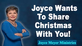 Joyce Meyer 2022💕 Joyce Wants To Share Christmas With You!💕Enjoying Everyday Life