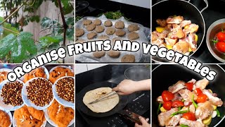 Chicken Rosh | Peshawar mai hui barish | how to organize fruits and vegetables