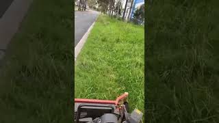 Out mowing on the 48” Toro Grandstand