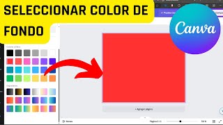 Canva: cómo cambiar el color de fondo