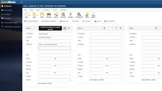 Create New CRM Contacts Directly in QuoteWerks Web