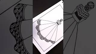 girl mandala art | mandala art | shorts | youtube shorts