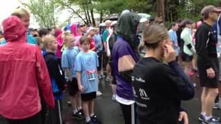 The start of Harris' 5k