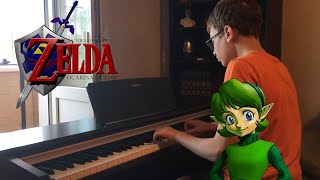 THE LEGEND OF ZELDA: OCARINA OF TIME - SARIA'S SONG/LOST WOODS ON PIANO🎹