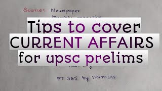 How to cover current affairs for UPSC prelims 2023|Simple way to cover current affairs for upsc 2023