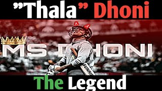 "Thala Dhoni: The Legend!" | #viralvideo #trendingvideo #f2motivationbr