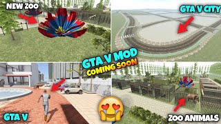 GTA V MOD & New Zoo In Game 🤩 || Indian Bike Driving 3D New GTA V Mod ||